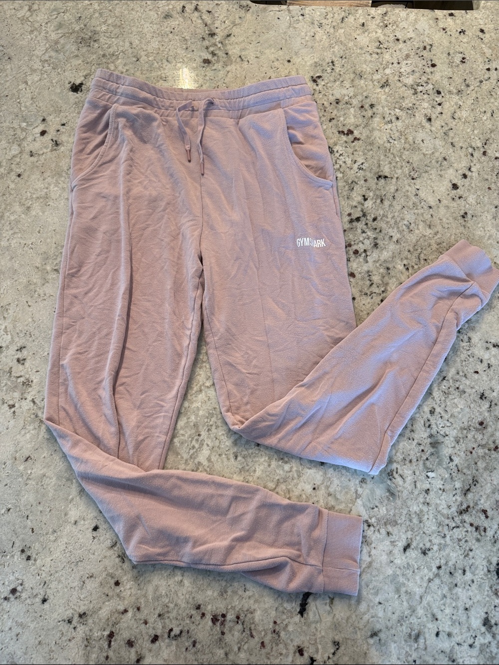 Gymshark Pale Mauve Pull-On Joggers